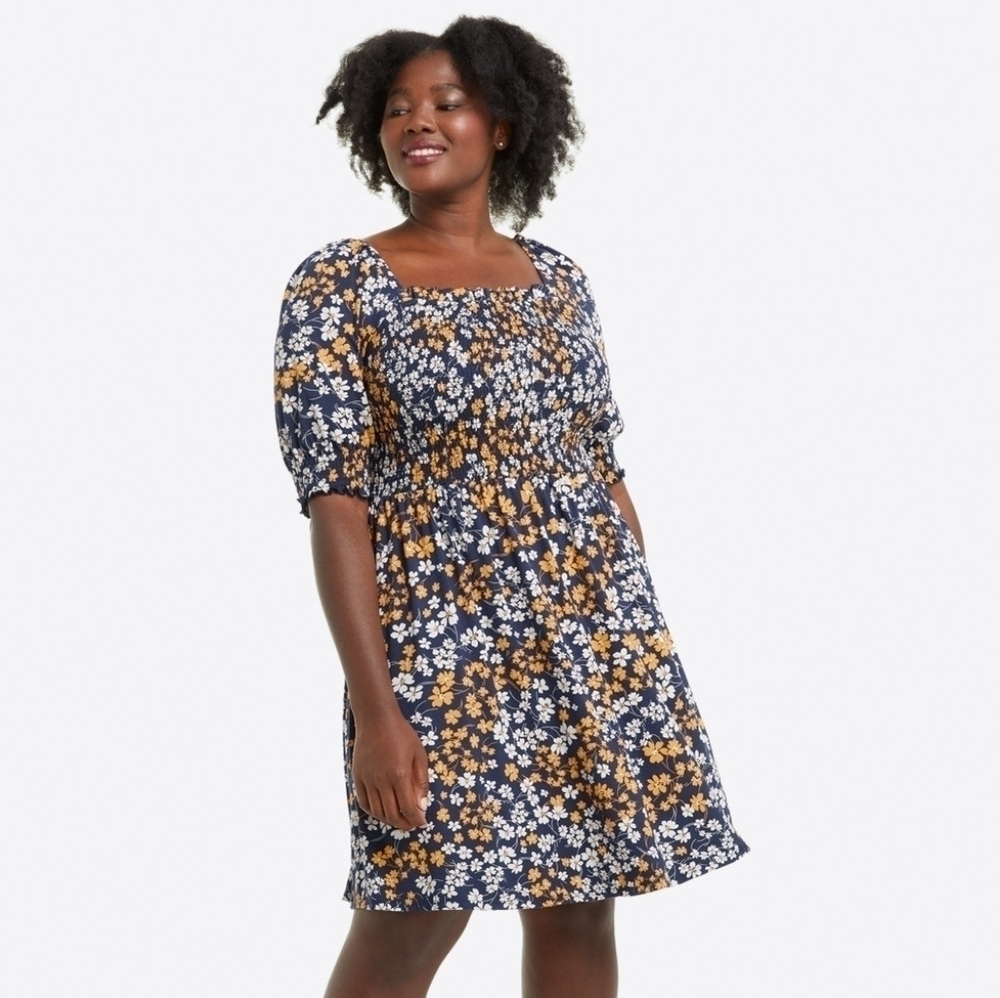 Draper James Fall Field Flowers Jo Dee Dress 2X